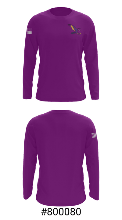 New Town High School Softball 45300181 Long Sleeve Performance Shirt - 18