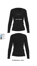 Moffitt transport 94007561 Women's Long Sleeve V-neck Shirt - 34