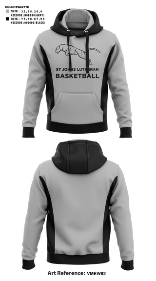 Hoodie, St Johns Lutheran Basketball, Men's Basketball, Teamtime, Team time, sublimation, custom sports apparel, team uniforms, spirit wear, spiritwear, sports uniforms, custom shirts, team store, custom team store, fundraiser sports, apparel fundraiser