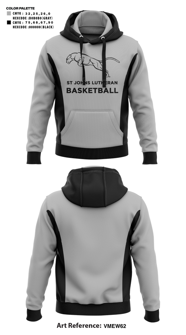 Hoodie, St Johns Lutheran Basketball, Men's Basketball, Teamtime, Team time, sublimation, custom sports apparel, team uniforms, spirit wear, spiritwear, sports uniforms, custom shirts, team store, custom team store, fundraiser sports, apparel fundraiser