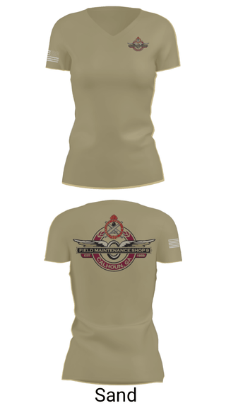 Women's Short Sleeve Vneck Shirt, FMS Calhoun, National Guard, Teamtime, Team time, sublimation, custom sports apparel, team uniforms, spirit wear, spiritwear, sports uniforms, custom shirts, team store, custom team store, fundraiser sports, apparel fundraiser
