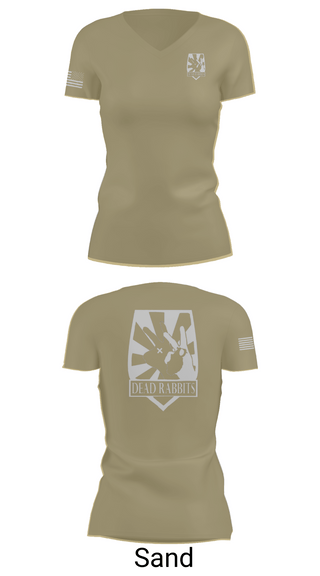 Womens Short Sleeve Vneck Shirt, Dead Rabbits, , Teamtime, Team time, sublimation, custom sports apparel, team uniforms, spirit wear, spiritwear, sports uniforms, custom shirts, team store, custom team store, fundraiser sports, apparel fundraiser