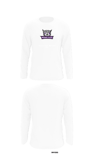 Long Sleeve Performance Shirt, Weber State University Golf, Golf, Teamtime, Team time, sublimation, custom sports apparel, team uniforms, spirit wear, spiritwear, sports uniforms, custom shirts, team store, custom team store, fundraiser sports, apparel fundraiser