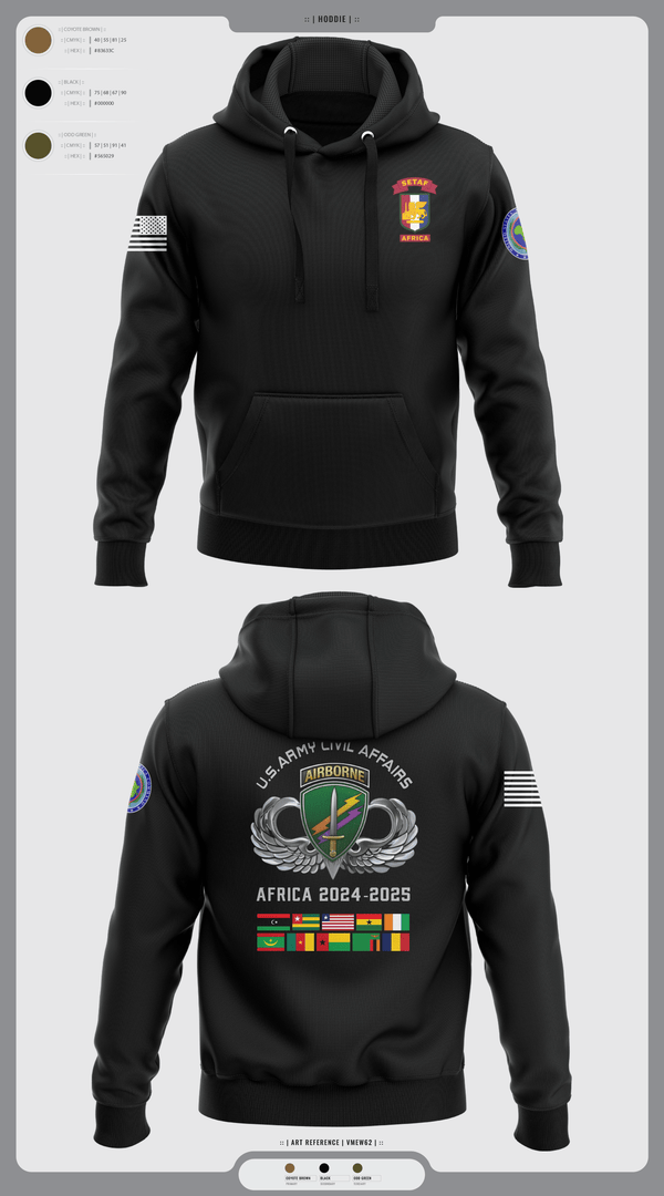 Hoodie, 478th CA BN (A), Army, Teamtime, Team time, sublimation, custom sports apparel, team uniforms, spirit wear, spiritwear, sports uniforms, custom shirts, team store, custom team store, fundraiser sports, apparel fundraiser