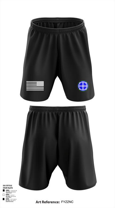 A co 935th ASB 3rd Platoon 87563624 Athletic Shorts With Pockets - 127