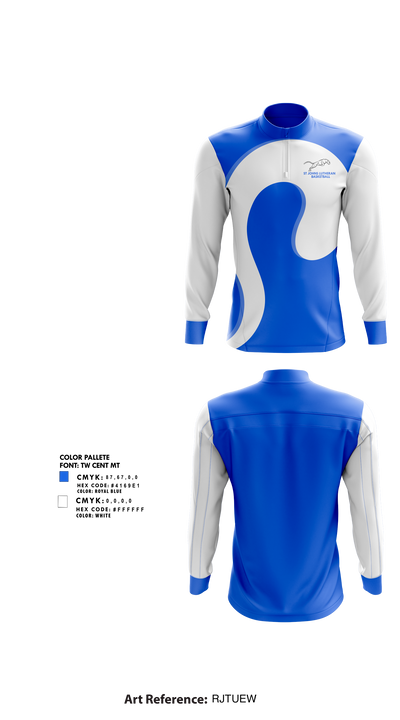 Life High School Basketball 67012766 Quarter Zip Jacket - 5