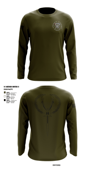 Long Sleeve Performance Shirt, XI. Inspektion, Army, Teamtime, Team time, sublimation, custom sports apparel, team uniforms, spirit wear, spiritwear, sports uniforms, custom shirts, team store, custom team store, fundraiser sports, apparel fundraiser