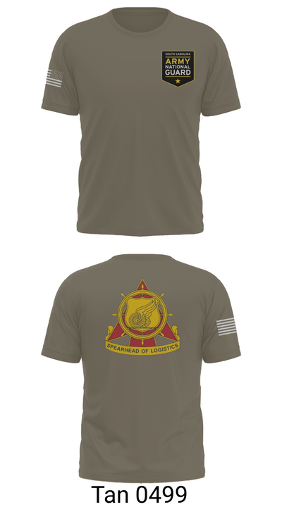 SOUTH CAROLINA ARMY NATIONAL GUARD 14160186 Short Sleeve Performance Shirt - 72