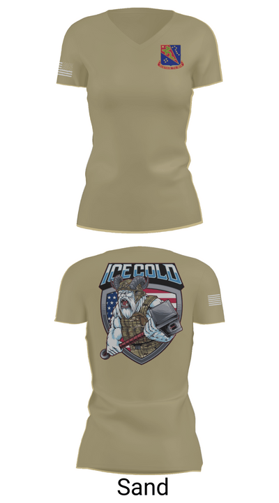BCO, 1163D TFSB 58907299 Women's Short Sleeve V-neck Shirt - 88