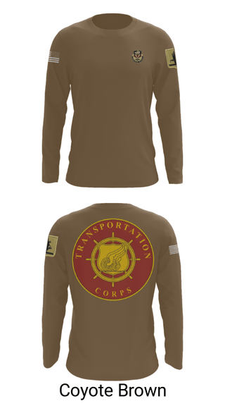 Long Sleeve Performance Shirt, 189th Transportation Company, , Teamtime, Team time, sublimation, custom sports apparel, team uniforms, spirit wear, spiritwear, sports uniforms, custom shirts, team store, custom team store, fundraiser sports, apparel fundraiser