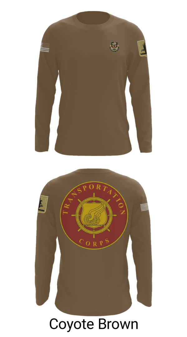 Long Sleeve Performance Shirt, 189th Transportation Company, , Teamtime, Team time, sublimation, custom sports apparel, team uniforms, spirit wear, spiritwear, sports uniforms, custom shirts, team store, custom team store, fundraiser sports, apparel fundraiser