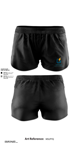 Womens Shorts, Georgia transformer, , Teamtime, Team time, sublimation, custom sports apparel, team uniforms, spirit wear, spiritwear, sports uniforms, custom shirts, team store, custom team store, fundraiser sports, apparel fundraiser