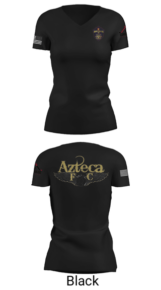 Women's Short Sleeve Vneck Shirt, Azteca, Men's Soccer, Teamtime, Team time, sublimation, custom sports apparel, team uniforms, spirit wear, spiritwear, sports uniforms, custom shirts, team store, custom team store, fundraiser sports, apparel fundraiser
