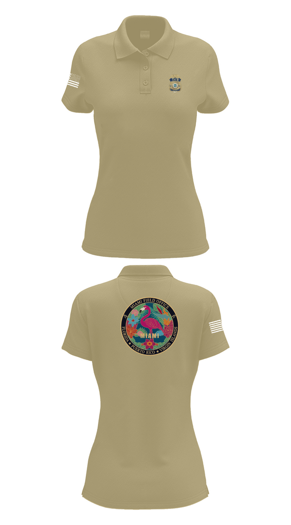 Womens Short Sleeve Performance Polo, Criminal Apprehension Program, Police, Teamtime, Team time, sublimation, custom sports apparel, team uniforms, spirit wear, spiritwear, sports uniforms, custom shirts, team store, custom team store, fundraiser sports, apparel fundraiser