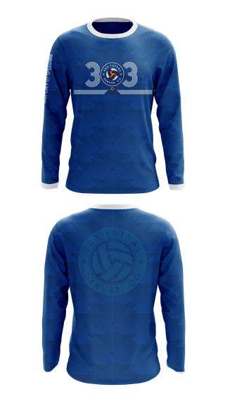 Long Sleeve Performance Shirt, 303 Futsal, Men's Soccer, Teamtime, Team time, sublimation, custom sports apparel, team uniforms, spirit wear, spiritwear, sports uniforms, custom shirts, team store, custom team store, fundraiser sports, apparel fundraiser