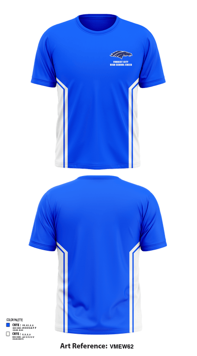 Forrest City High School Cheer 14152448 Short Sleeve Performance Shirt - 122