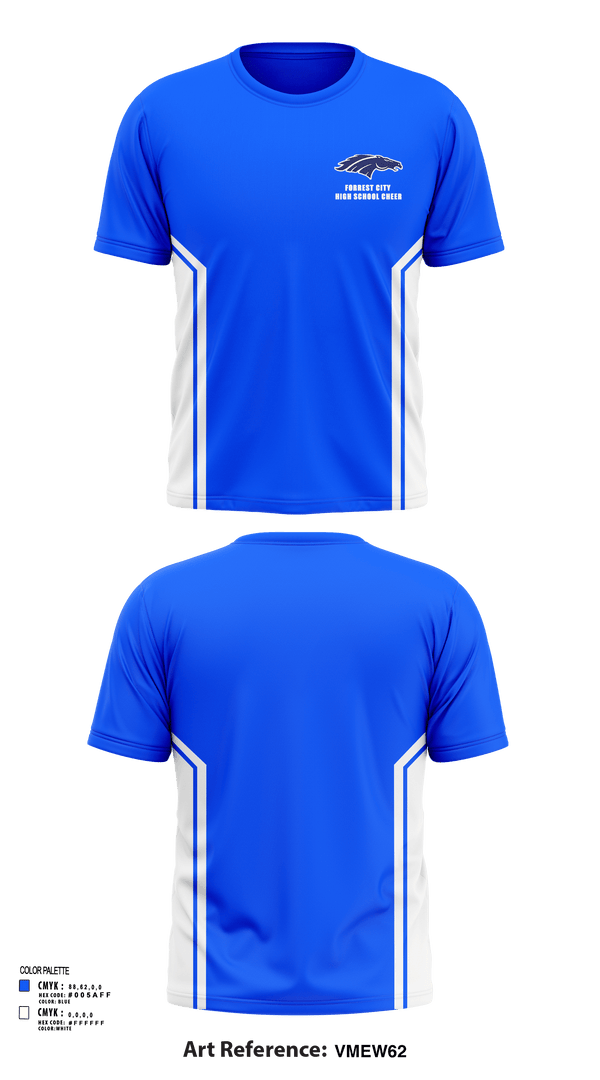 Short Sleeve Performance Shirt, Forrest City High School Cheer, Cheer, Teamtime, Team time, sublimation, custom sports apparel, team uniforms, spirit wear, spiritwear, sports uniforms, custom shirts, team store, custom team store, fundraiser sports, apparel fundraiser