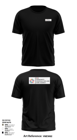 Short Sleeve Performance Shirt, C3A Community Cooperation and Care Agency, , Teamtime, Team time, sublimation, custom sports apparel, team uniforms, spirit wear, spiritwear, sports uniforms, custom shirts, team store, custom team store, fundraiser sports, apparel fundraiser