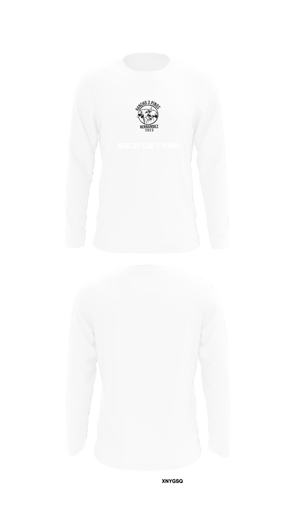 Long Sleeve Performance Shirt, Rancho los 3 pinos, , Teamtime, Team time, sublimation, custom sports apparel, team uniforms, spirit wear, spiritwear, sports uniforms, custom shirts, team store, custom team store, fundraiser sports, apparel fundraiser