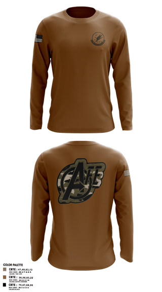 Long Sleeve Performance Shirt, 509 OSS, Air Force, Teamtime, Team time, sublimation, custom sports apparel, team uniforms, spirit wear, spiritwear, sports uniforms, custom shirts, team store, custom team store, fundraiser sports, apparel fundraiser