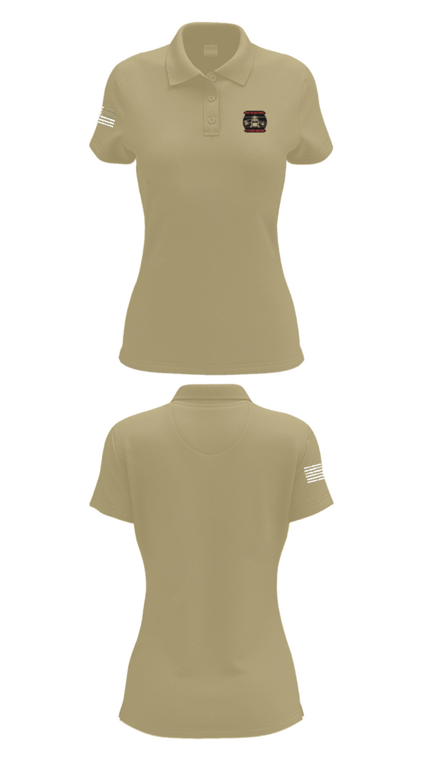 Women's Short Sleeve Performance Polo, 24-922, Army, Teamtime, Team time, sublimation, custom sports apparel, team uniforms, spirit wear, spiritwear, sports uniforms, custom shirts, team store, custom team store, fundraiser sports, apparel fundraiser