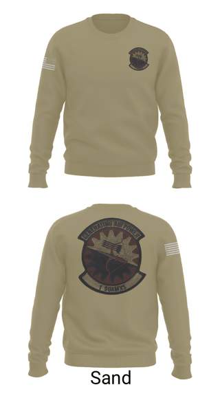 Crew Neck Sweatshirt, 1 SOAMXS, Air Force, Teamtime, Team time, sublimation, custom sports apparel, team uniforms, spirit wear, spiritwear, sports uniforms, custom shirts, team store, custom team store, fundraiser sports, apparel fundraiser