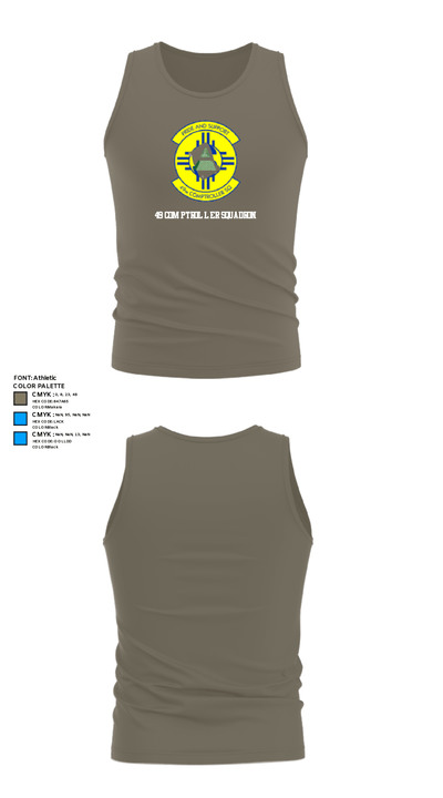 49 COMPTROLLER SQUADRON 45789639 Tank Top - 79