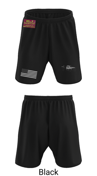Athletic Shorts With Pockets, EJ TOWING AND RECOVERY, , Teamtime, Team time, sublimation, custom sports apparel, team uniforms, spirit wear, spiritwear, sports uniforms, custom shirts, team store, custom team store, fundraiser sports, apparel fundraiser