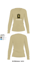 Wolfhounds 24858493 Women's Long Sleeve V-neck Shirt - 82