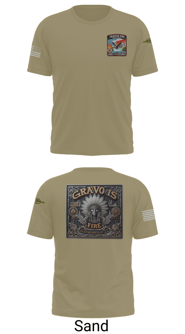 Old School Cotton Feel Shirt, Gravois Fire Special Operations, Fire Department, Teamtime, Team time, sublimation, custom sports apparel, team uniforms, spirit wear, spiritwear, sports uniforms, custom shirts, team store, custom team store, fundraiser sports, apparel fundraiser
