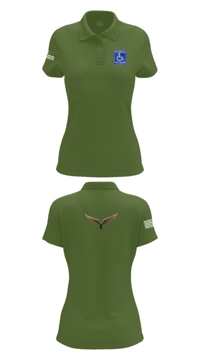 1-5 25th 6477300 Women's Short Sleeve Performance Polo  - 55