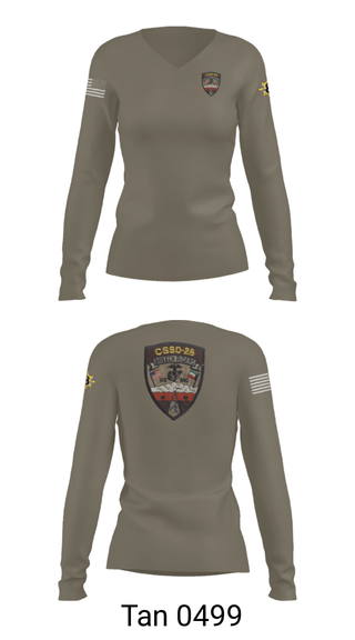 Women's Long Sleeve Vneck Shirt, CSSD 28, Marines, Teamtime, Team time, sublimation, custom sports apparel, team uniforms, spirit wear, spiritwear, sports uniforms, custom shirts, team store, custom team store, fundraiser sports, apparel fundraiser