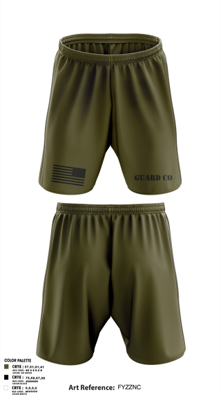 Athletic Shorts With Pockets, Guard Co, , Teamtime, Team time, sublimation, custom sports apparel, team uniforms, spirit wear, spiritwear, sports uniforms, custom shirts, team store, custom team store, fundraiser sports, apparel fundraiser