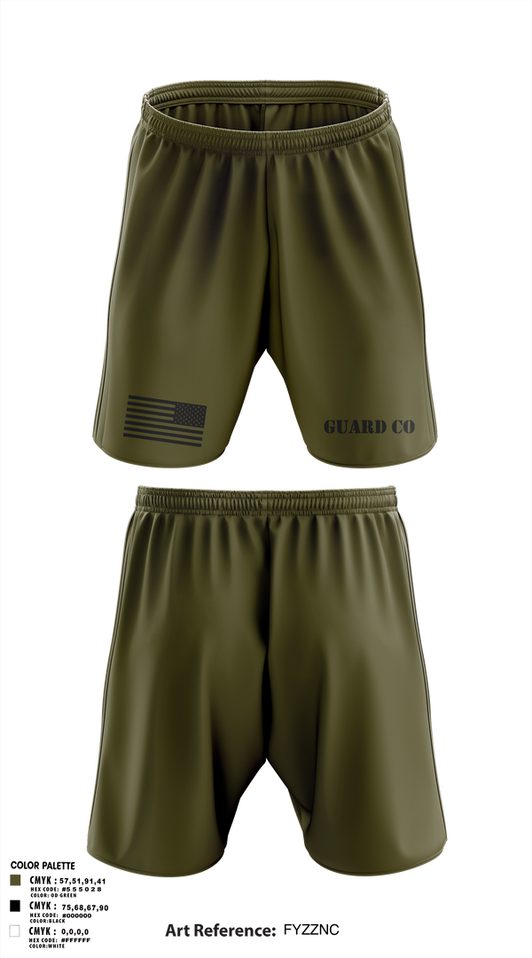 Athletic Shorts With Pockets, Guard Co, , Teamtime, Team time, sublimation, custom sports apparel, team uniforms, spirit wear, spiritwear, sports uniforms, custom shirts, team store, custom team store, fundraiser sports, apparel fundraiser