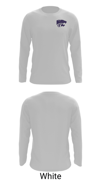 Mount Calm High School Football 68201943 Long Sleeve Performance Shirt - 7