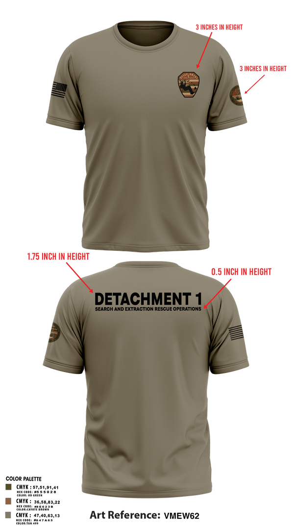 Short Sleeve Performance Shirt, Detachment 1, Air Force, Teamtime, Team time, sublimation, custom sports apparel, team uniforms, spirit wear, spiritwear, sports uniforms, custom shirts, team store, custom team store, fundraiser sports, apparel fundraiser