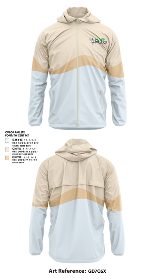 Windbreaker, 4Hair Plus, , Teamtime, Team time, sublimation, custom sports apparel, team uniforms, spirit wear, spiritwear, sports uniforms, custom shirts, team store, custom team store, fundraiser sports, apparel fundraiser
