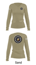 Goodfellow AFB 53285158 Women's Long Sleeve V-neck Shirt - 97