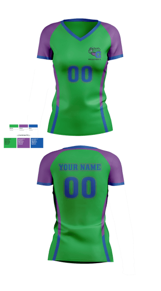 Women's Short Sleeve Vneck Shirt, James N Gamble Montessori Junior High School Volleyball, Women's Volleyball, Teamtime, Team time, sublimation, custom sports apparel, team uniforms, spirit wear, spiritwear, sports uniforms, custom shirts, team store, custom team store, fundraiser sports, apparel fundraiser