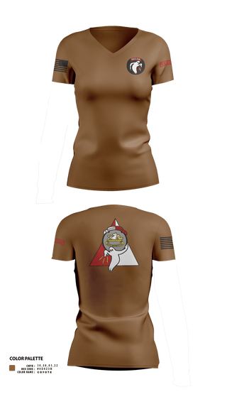 Womens Short Sleeve Vneck Shirt, Ghost Platoon, HHC, 2-8 CAV, 1ABCT, 1CD, , Teamtime, Team time, sublimation, custom sports apparel, team uniforms, spirit wear, spiritwear, sports uniforms, custom shirts, team store, custom team store, fundraiser sports, apparel fundraiser