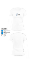 Southwestern Youth Association Cheer 24208074 Women's Short Sleeve V-neck Shirt - 18