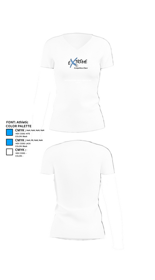 Womens Short Sleeve Vneck Shirt, Southwestern Youth Association Cheer, Cheer, Teamtime, Team time, sublimation, custom sports apparel, team uniforms, spirit wear, spiritwear, sports uniforms, custom shirts, team store, custom team store, fundraiser sports, apparel fundraiser