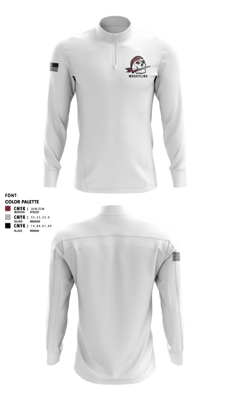 Quarter Zip Jacket, Braden River High School Wrestling, Wrestling, Teamtime, Team time, sublimation, custom sports apparel, team uniforms, spirit wear, spiritwear, sports uniforms, custom shirts, team store, custom team store, fundraiser sports, apparel fundraiser