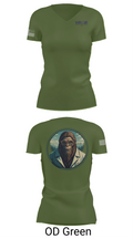 Walter Reed Army Institute of Research - West 71729824 Women's Short Sleeve V-neck Shirt - 48