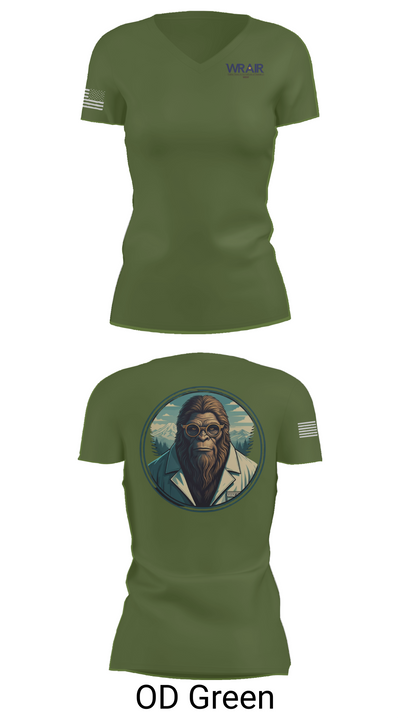 Walter Reed Army Institute of Research - West 71729824 Women's Short Sleeve V-neck Shirt - 48
