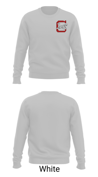 Crew Neck Sweatshirt, Columbiana High School Basketball, Men's Basketball, Teamtime, Team time, sublimation, custom sports apparel, team uniforms, spirit wear, spiritwear, sports uniforms, custom shirts, team store, custom team store, fundraiser sports, apparel fundraiser