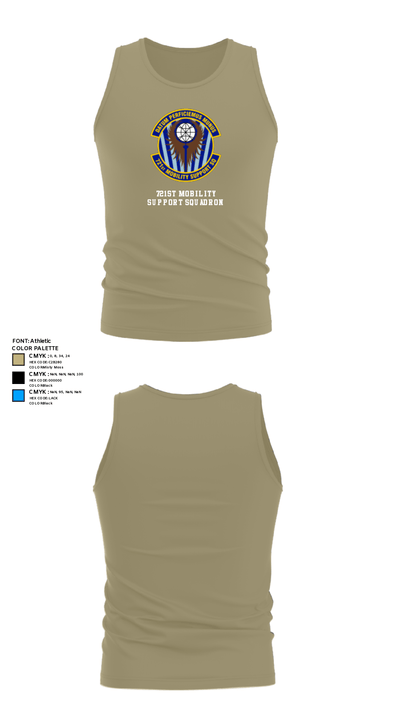 721st Mobility Support Squadron 57301201 Tank Top - 99