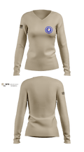 5/87th 9340386 Women's Long Sleeve V-neck Shirt - 2
