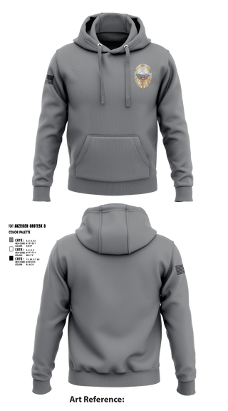 Hoodie, Monument Police Department, Police, Teamtime, Team time, sublimation, custom sports apparel, team uniforms, spirit wear, spiritwear, sports uniforms, custom shirts, team store, custom team store, fundraiser sports, apparel fundraiser
