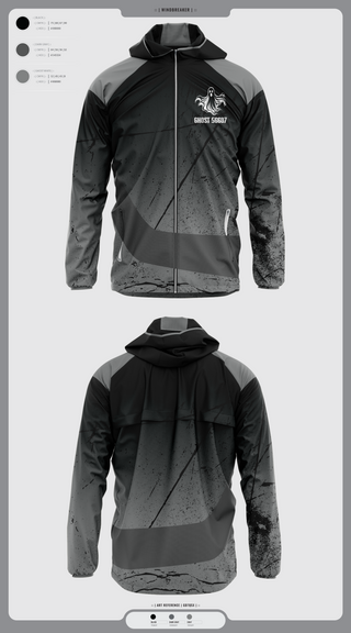 Windbreaker, GHOST, Spirit Store, Teamtime, Team time, sublimation, custom sports apparel, team uniforms, spirit wear, spiritwear, sports uniforms, custom shirts, team store, custom team store, fundraiser sports, apparel fundraiser